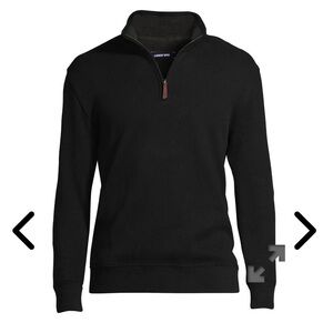 Lands End Quarter Zip Sweater